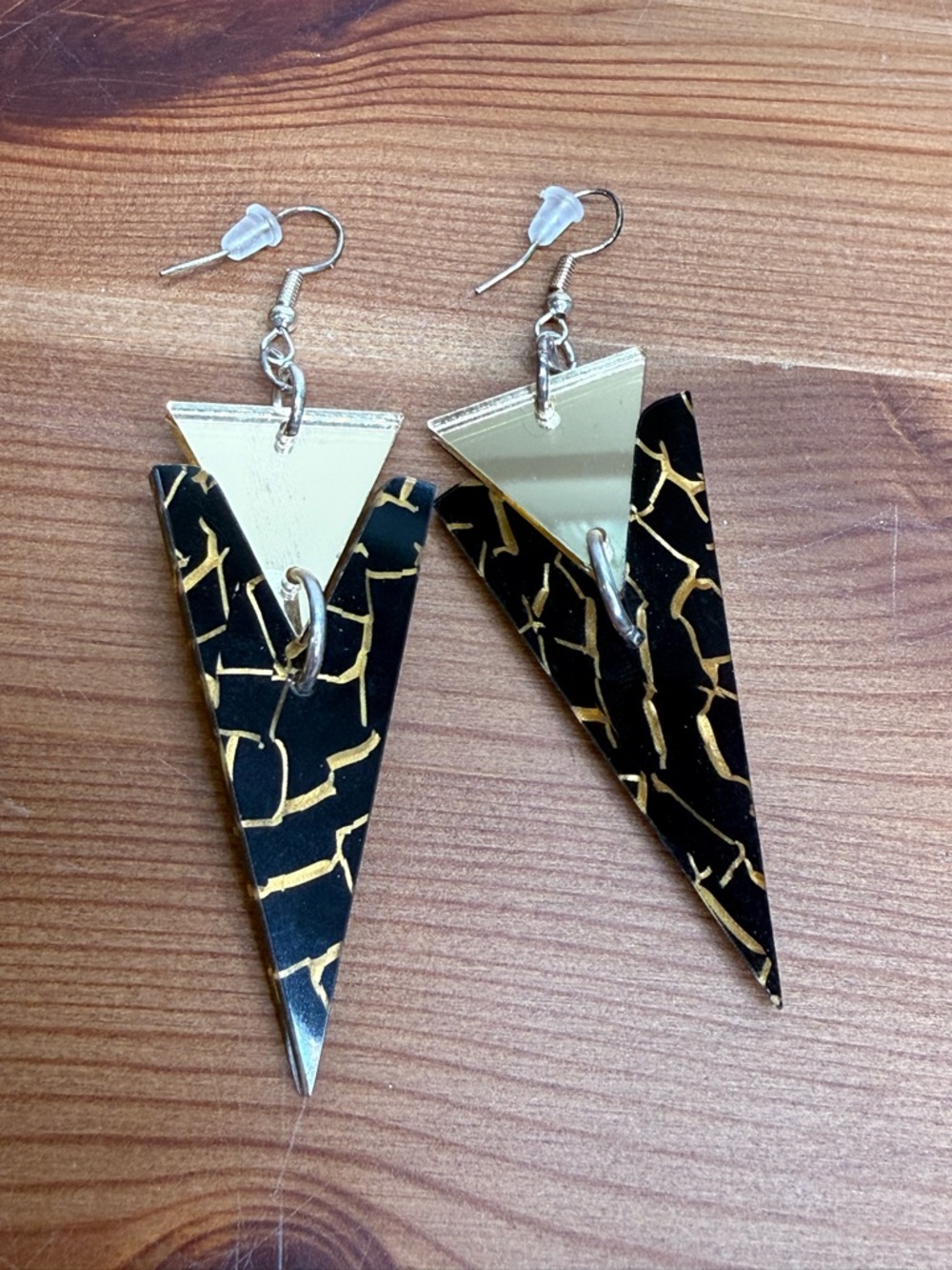 🇨🇦 IndiCity geometric drop earrings
